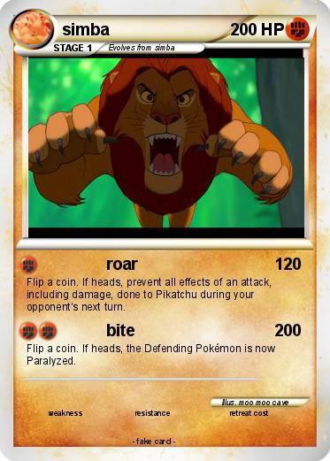 Pokemon simba