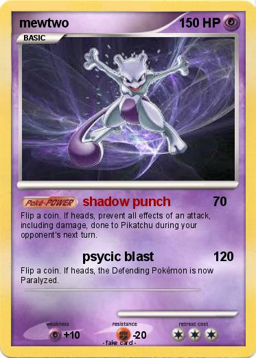 Pokemon mewtwo