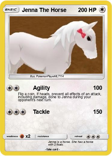Pokemon Jenna The Horse