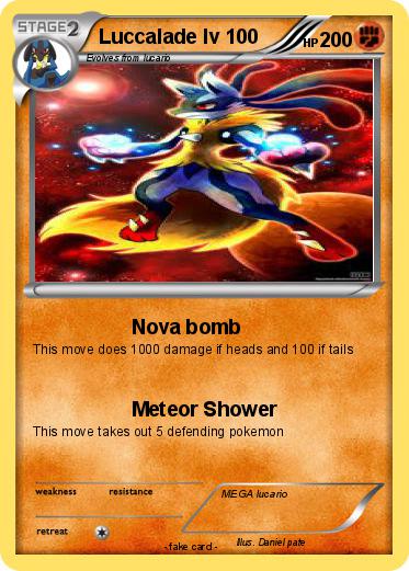 Pokemon Luccalade lv 100
