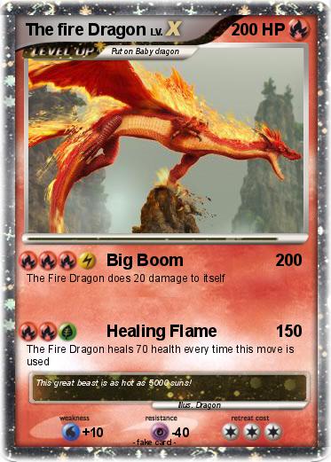 Pokemon The fire Dragon