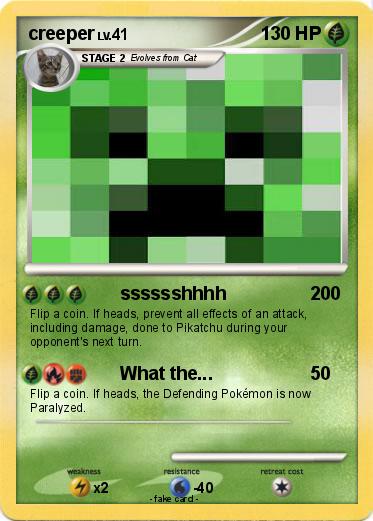 Pokemon creeper