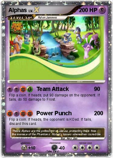 Pokemon Alphas