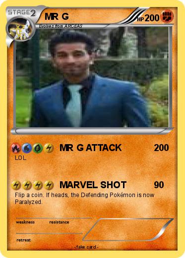Pokemon MR G