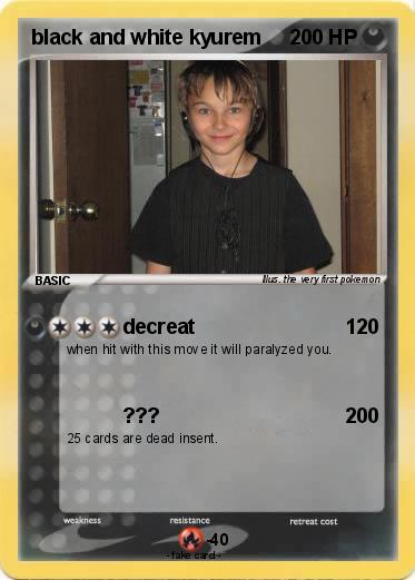 Pokemon black and white kyurem