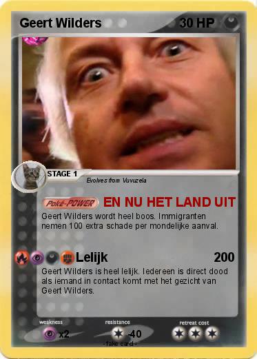 Pokemon Geert Wilders