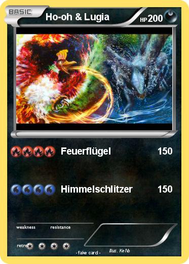 Pokemon Ho-oh & Lugia