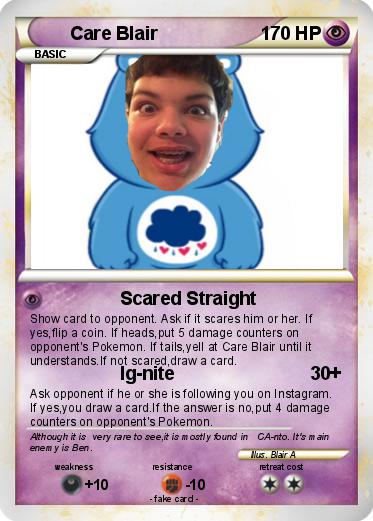 Pokemon Care Blair
