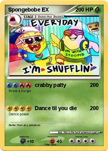 Pokemon Spongebobe EX