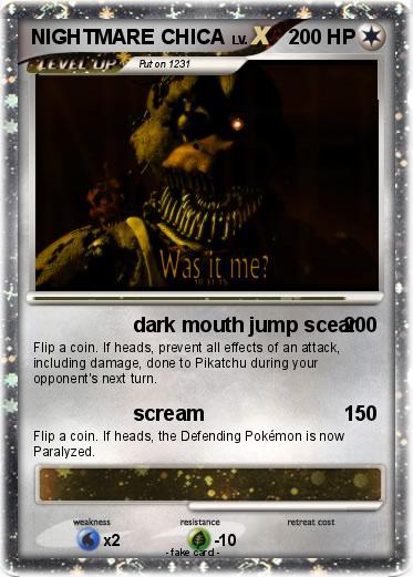 Pokemon NIGHTMARE CHICA
