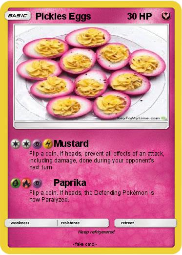 Pokemon Pickles Eggs