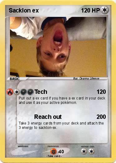 Pokemon Sacklon ex