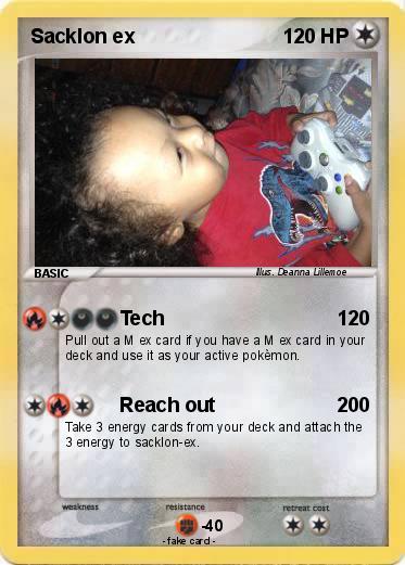 Pokemon Sacklon ex Pokemon Sacklon ex