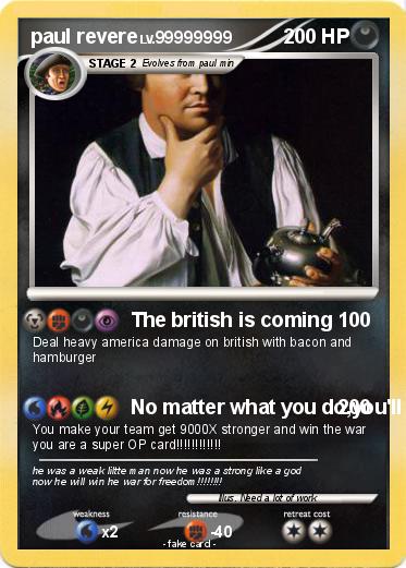 Pokemon paul revere