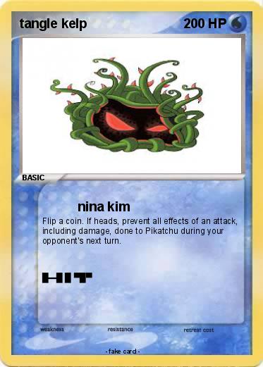 Pokemon tangle kelp