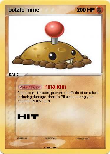 Pokemon potato mine
