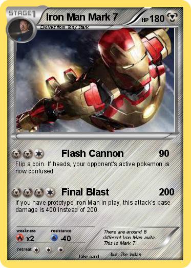 Pokemon Iron Man Mark 7