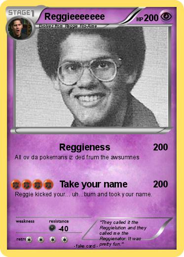Pokemon Reggieeeeeee
