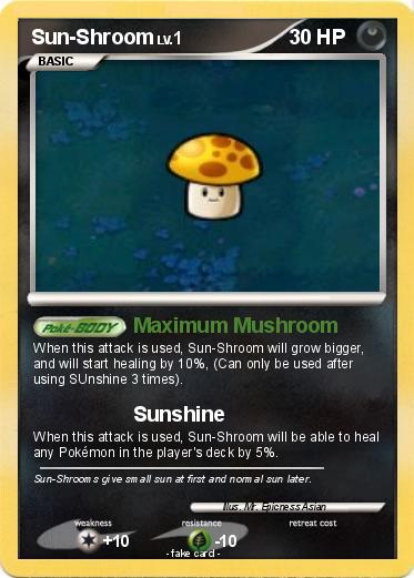 Pokemon Sun-Shroom