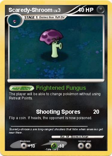 Pokemon Scaredy-Shroom
