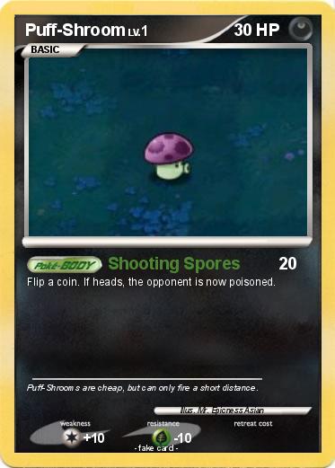 Pokemon Puff-Shroom