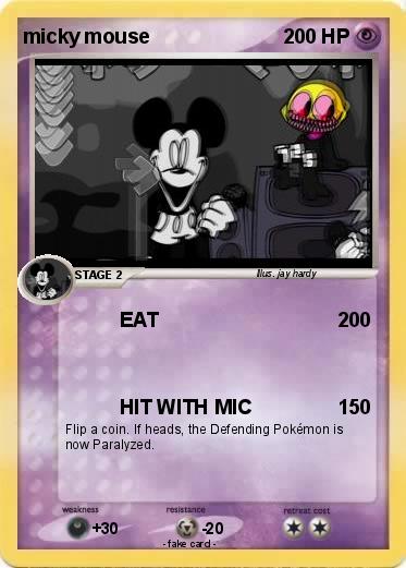 Pokemon micky mouse