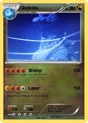 Pokemon Godzilla                           1