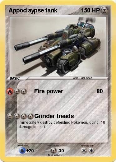 Pokemon Appoclaypse tank
