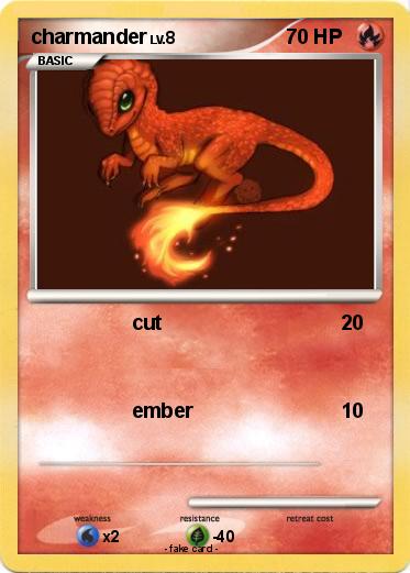 Pokemon charmander