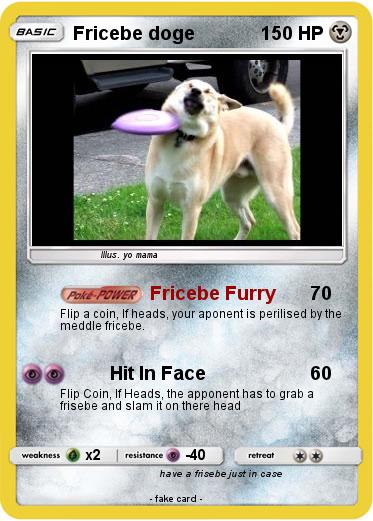 Pokemon Fricebe doge