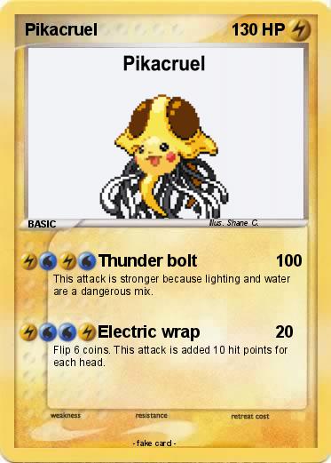 Pokemon Pikacruel