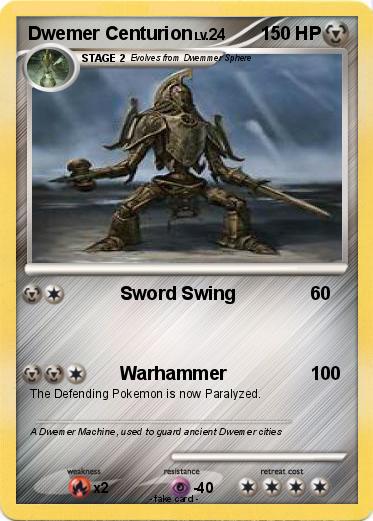 Pokemon Dwemer Centurion