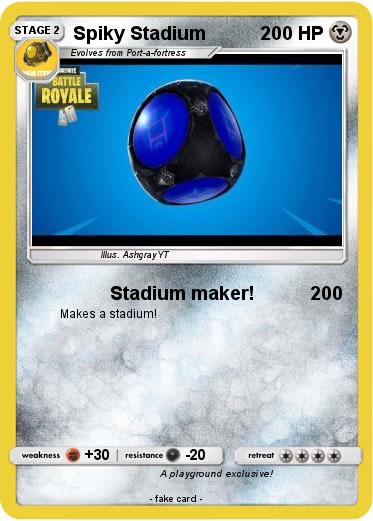 Pokemon Spiky Stadium