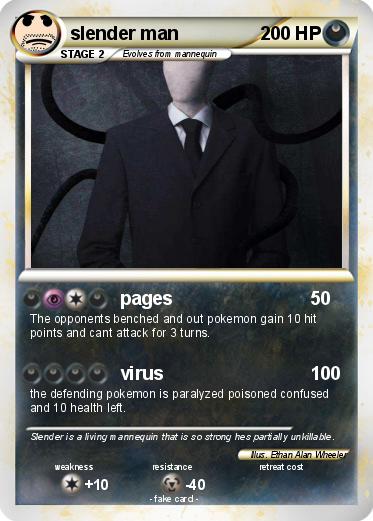 Pokemon slender man