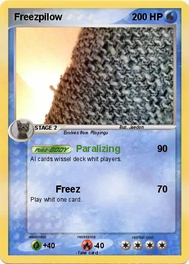 Pokemon Freezpilow
