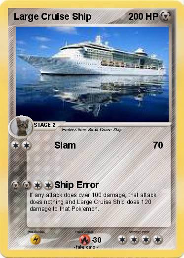 Pokemon Large Cruise Ship
