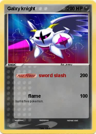 Pokemon Galxy knight
