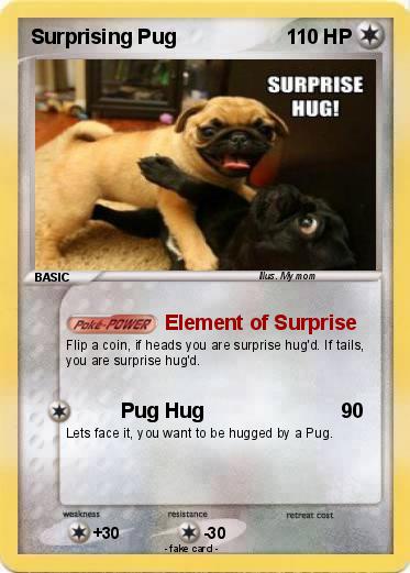 Pokemon Surprising Pug