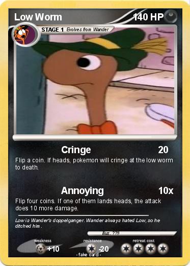 Pokemon Low Worm