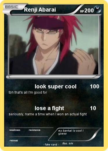 Pokemon Renji Abarai