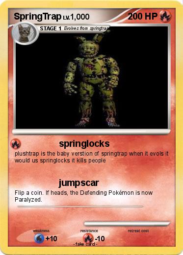 Pokemon SpringTrap
