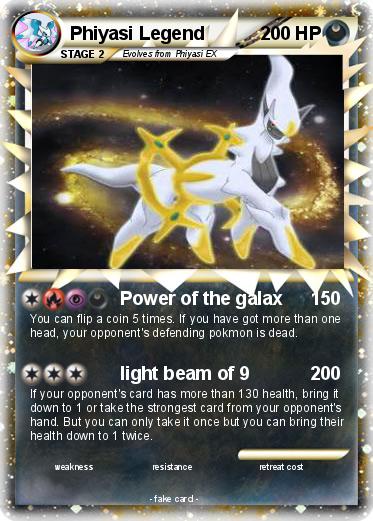 Pokemon Phiyasi Legend