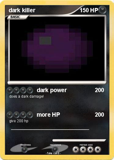 Pokemon dark killer