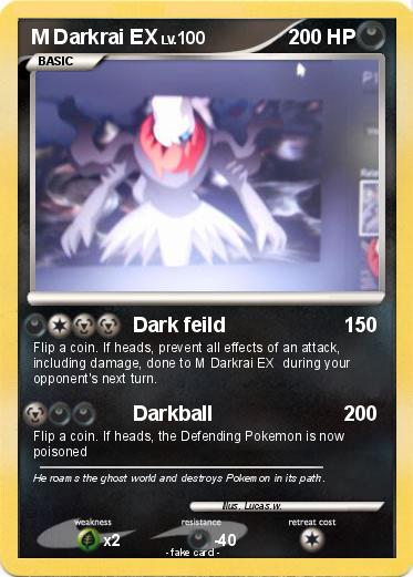 Pokemon M Darkrai EX