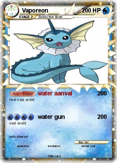 Pokemon Vaporeon