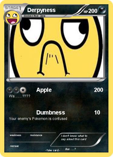 Pokemon Derpyness