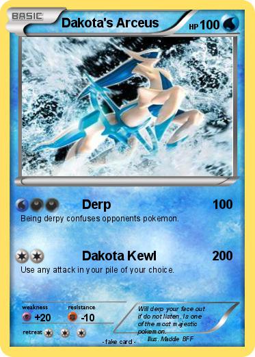 Pokemon Dakota's Arceus