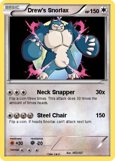 Pokemon Drew's Snorlax