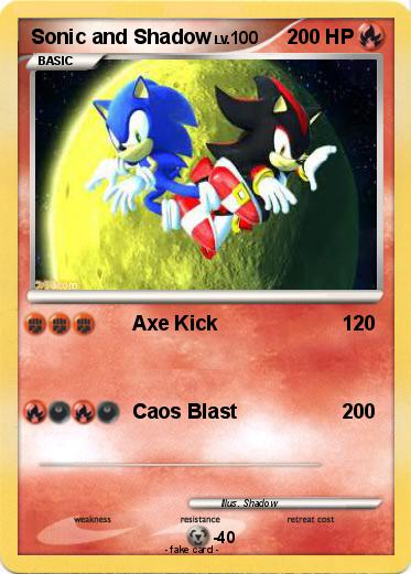 Pokemon Sonic and Shadow