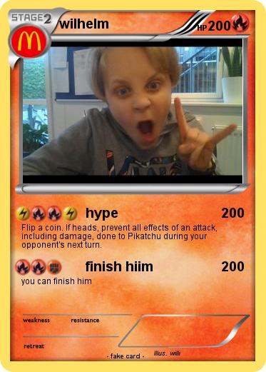 Pokemon wilhelm